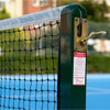 Harrod Sport 76mm Socketed Square Steel Tennis Posts