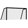 Harrod Sport Floor Fixed Aluminium Football Post Nets 10ft x 7ft