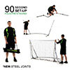 Quickplay Kickster Academy Goal 6ft x 4ft