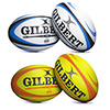 Gilbert Omega Match Rugby Ball