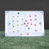 Ziland Football Reversible Magnetic Coaching Board 45cm x 30cm
