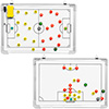 Ziland Football Reversible Magnetic Coaching Board 45cm x 30cm