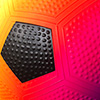 Urban Rainbow Neon Football