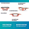 Teq One Teqball Table