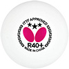 Butterfly R40+ 3 Star Table Tennis Balls 12 Pack