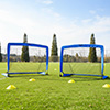 Ziland Square Pop Up Football Goals 4ft x 3ft