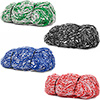 Striped Football Nets 24ft x 8ft Replacement Full Size Football Goal Nets