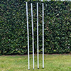 Ziland Foldable Corner Pole Set