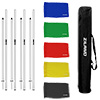 Ziland Foldable Corner Pole Set