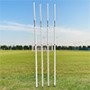 Ziland Foldable Corner Pole Set