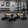 ATREQ Wooden Parallette Push Up Bars