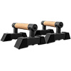 ATREQ Wooden Parallette Push Up Bars