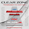 Winmau PVC Clearzone Dart Mat + Oche