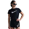 Nike Women's One Swoosh Running Shorts Brief Lined