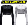 Nike Pro Women's Cropped Long Sleeve Top