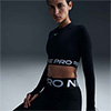Nike Pro Women's Cropped Long Sleeve Top