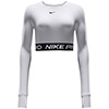 Nike Pro Women's Cropped Long Sleeve Top