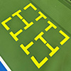 Zoft Pickleball Court Markers