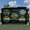 Ziland Aluminium Folding Football Goal Target Net