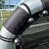 Ziland Aluminium Folding Football Goal Target Net