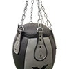 ATREQ Double Body Leather Punch Bag + Chain 