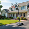Zoft V Series Freestanding Basketball System