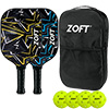 Zoft Carbon Pickleball Racket Set