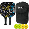 Zoft Carbon Pickleball Racket Set