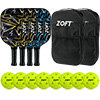 Zoft Carbon Pickleball Racket Set