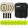 Zoft Wooden Pickleball Racket Set