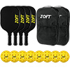 Zoft Fiberglass Pickleball Racket Set