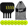 Zoft Fiberglass Pickleball Paddle Set
