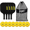 Zoft Fiberglass Pickleball Paddle Set
