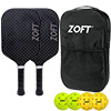 Zoft 12k Carbon Pickleball Racket Set