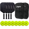 Zoft 12k Carbon Pickleball Racket Set