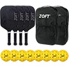 Zoft 12k Carbon Pickleball Racket Set