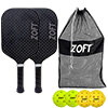 Zoft 12k Carbon Pickleball Paddle Set