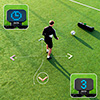 Quickplay RXTR Interactive Football Rebounder