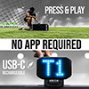 Quickplay RXTR Pro Interactive Football Rebounder