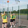 Harrod Sport Wheelaway Netball Posts 10mm Ring