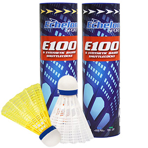 Echelon E100 Badminton Shuttlecocks