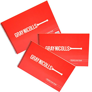 Gray Nicolls Cricket Scorebooks