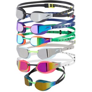 speedo junior vengeance mirror swimming goggle