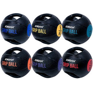 Jordan Fitness Double Grip Medicine Ball