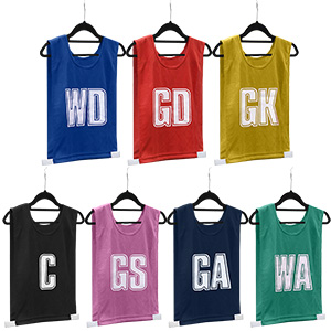 Ziland Netball Bibs