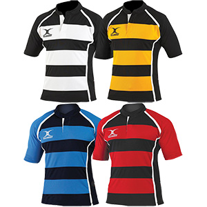 Gilbert Xact Hoop Senior Rugby Shirt