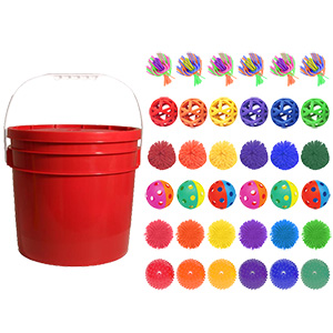 First Play Sensory Ball Essential Tub of 36
