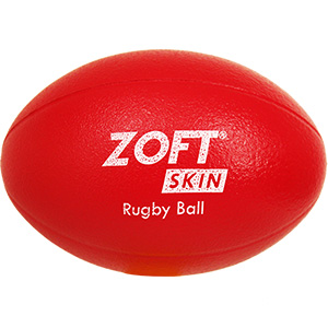 Zoft Skin Touch Rugby Ball Size 3
