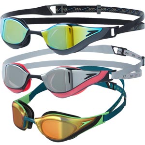 speedo junior vengeance mirror swimming goggle