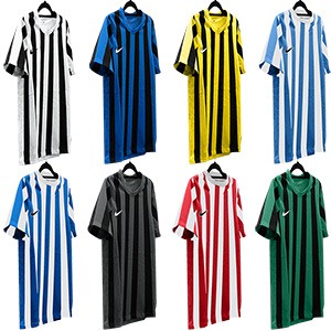 Nike Striped Division IV Jersey Short Sleeve Junior Football Shirt